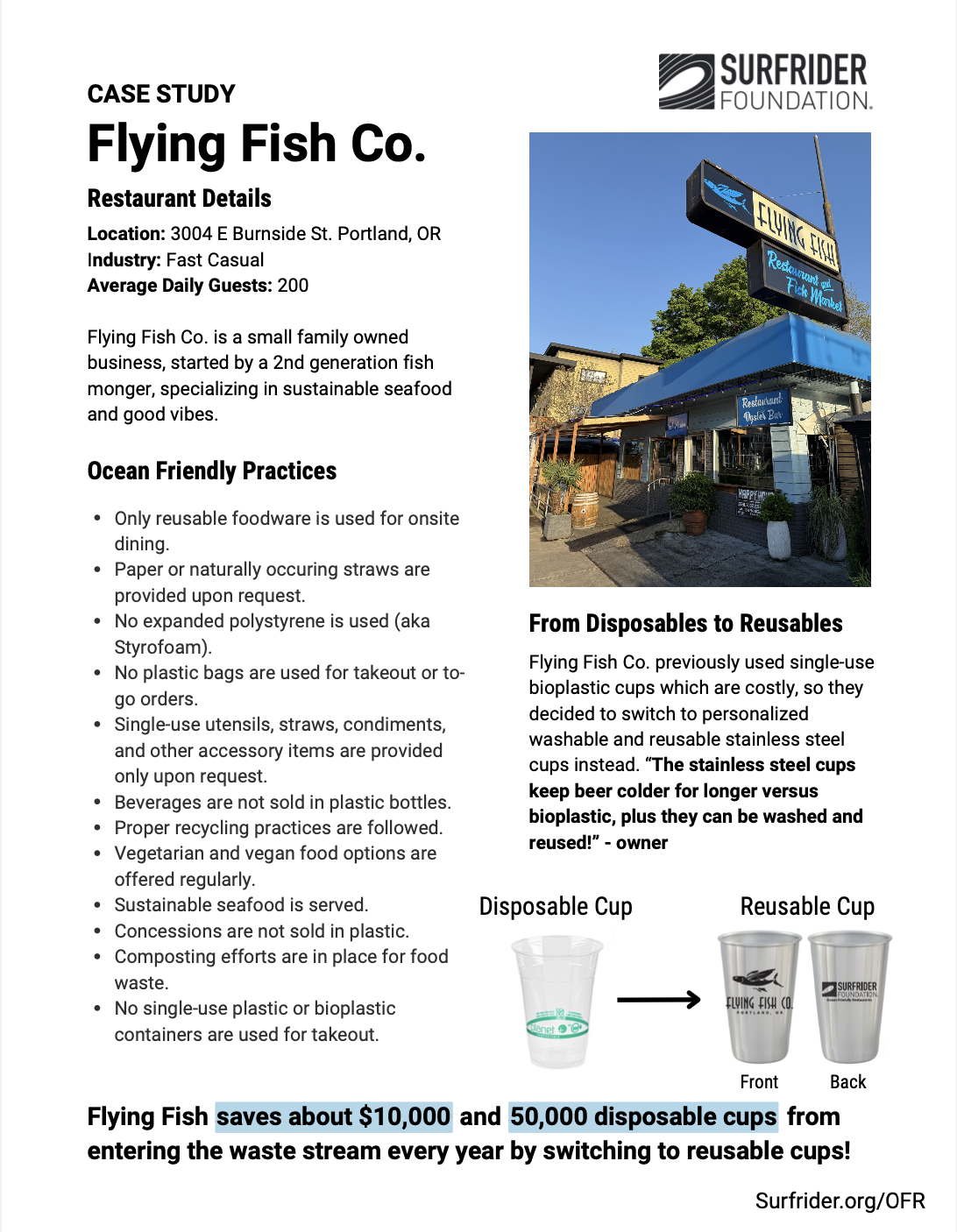 Flying Fish Co. Case Study