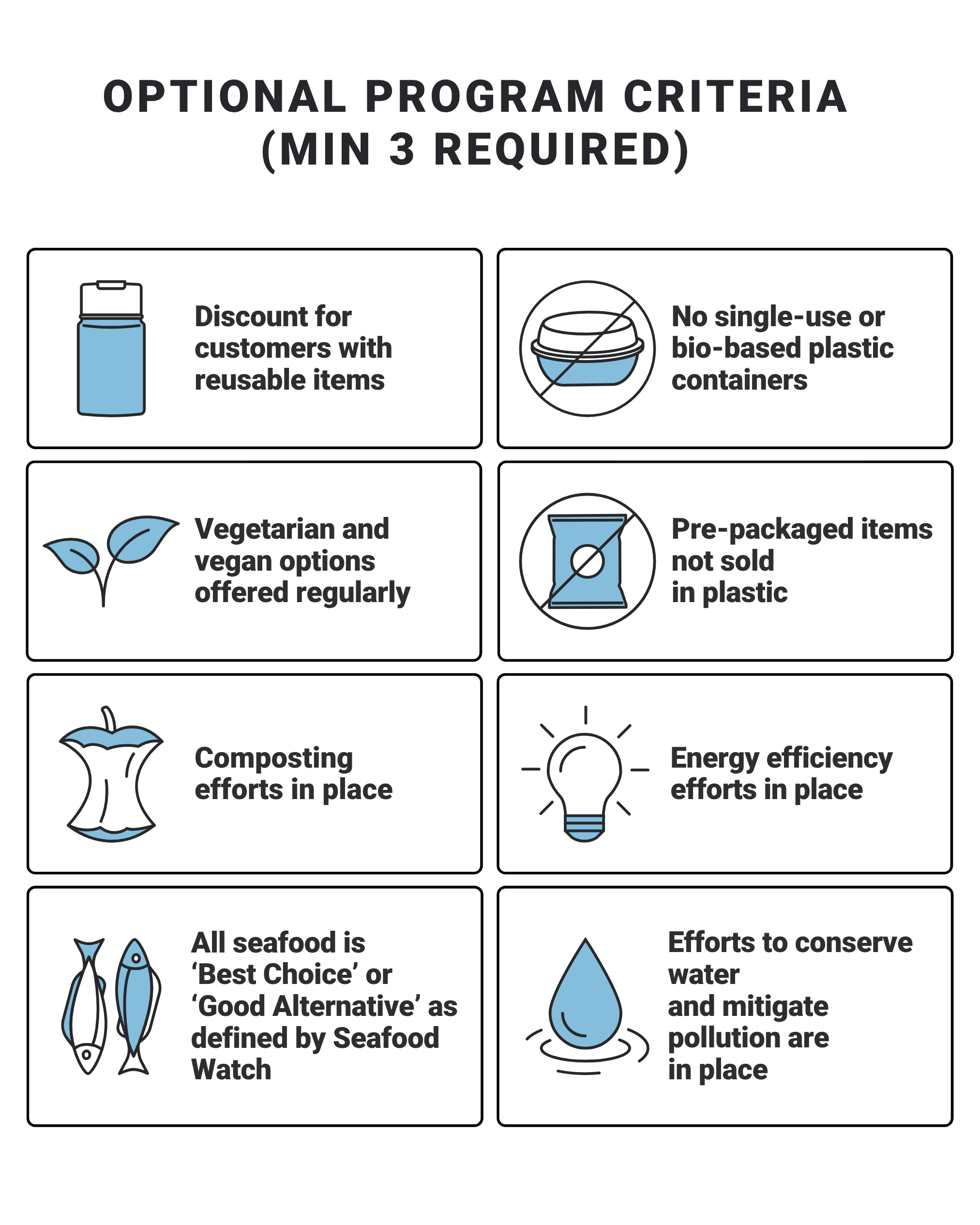 Optional Criteria
